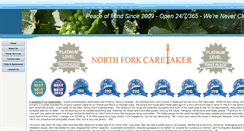 Desktop Screenshot of northforkcaretaker.com